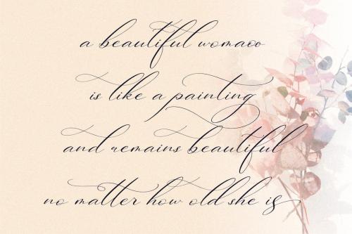 Berlishanty Calligraphy Beautiful Script