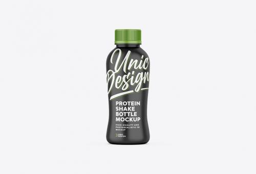 Protein Shake Bottle Mockup