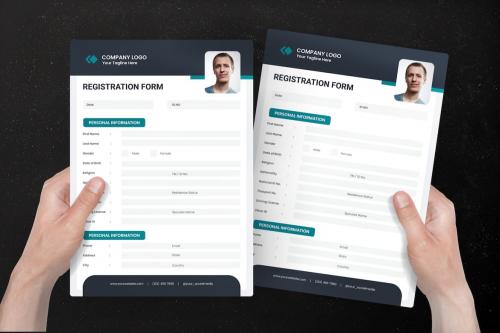 Minimalist Registration Form