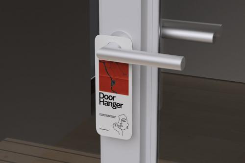 Door Hanger Mockup