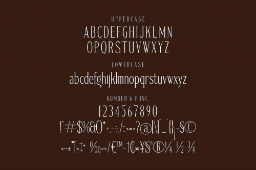 Gadnesh Meteora A Modern Serif Font