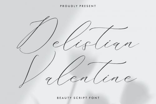 Delistian Valentine Script Font