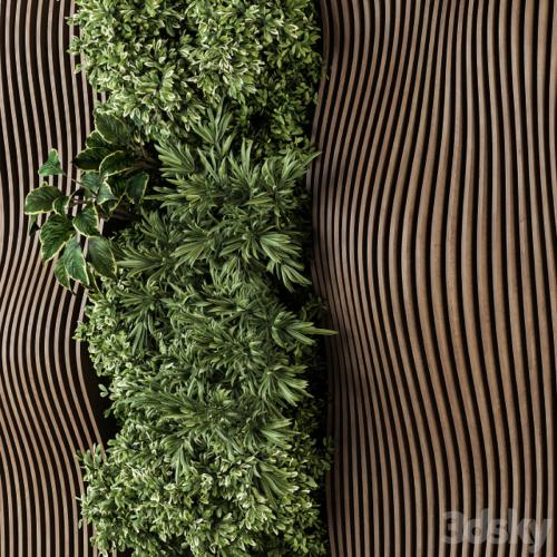 Vertical Garden Wood Parametric Wall - Wall Decor 30