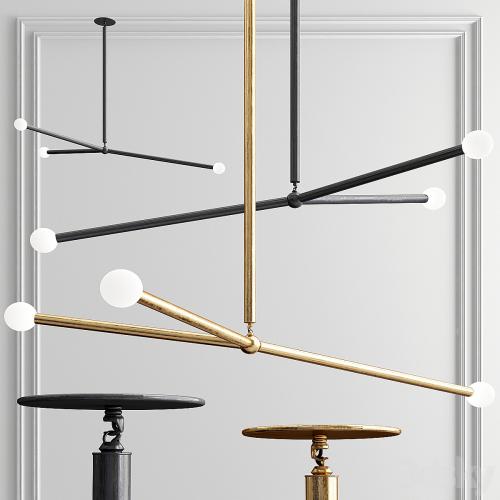 Apparatus Arrow Chandelier