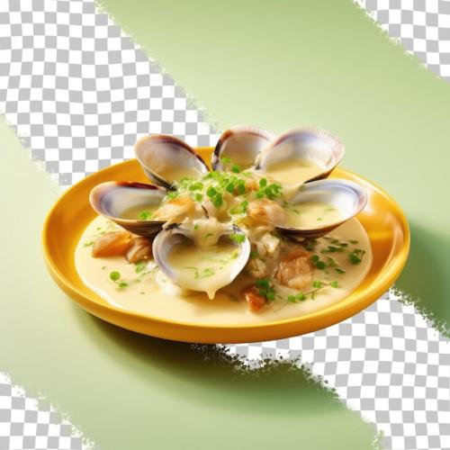 Clam With Creamy Celery Topped With Pecorino Apple Hazelnut And Truffle Sauce