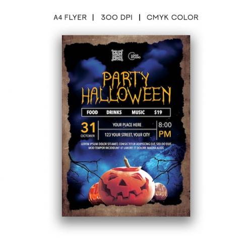 Halloween Party Flyer