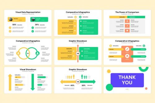 Comparison Infographic - Powerpoint Templates