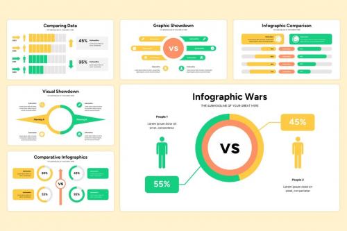 Comparison Infographic - Powerpoint Templates