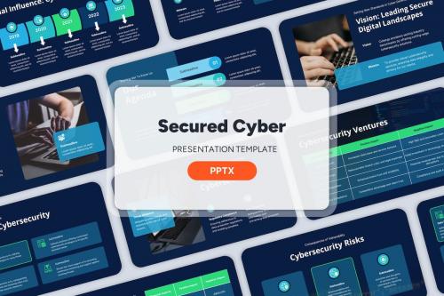 Secured Cyber - Powerpoint Templates