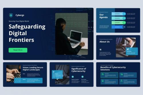 Secured Cyber - Powerpoint Templates