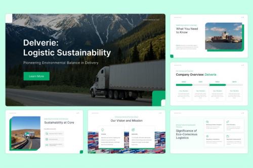 Deliverie Sustainability - Powerpoint Templates