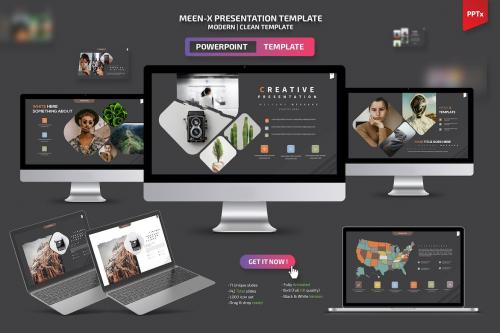 Meen-X Powerpoint Presentation Templates