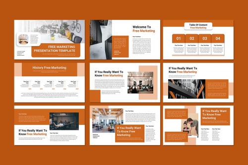 Free Marketing - PowerPoint Template