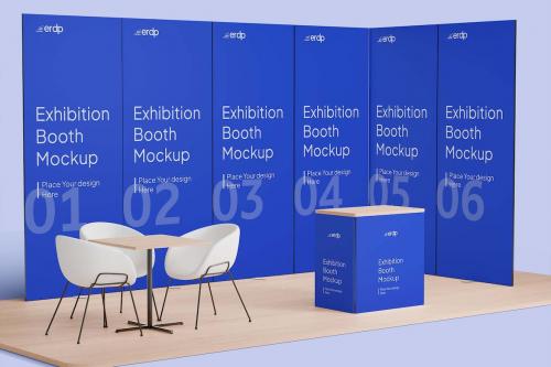 Exhibition Booth Mockup