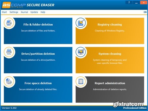 Secure Eraser Professional 6.102 Multilingual 