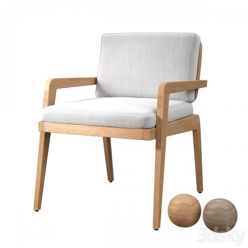 AVILA TEAK DINING ARMCHAIR