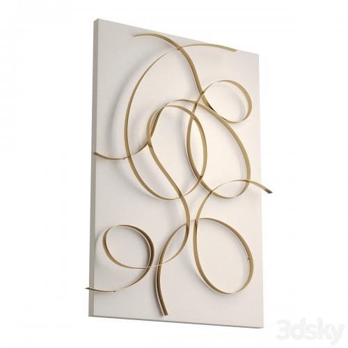 Freehand Metal Wall Panel