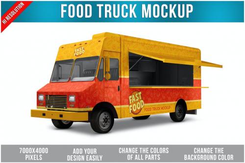 Food Truck Mockup