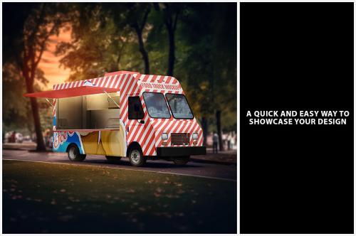 Food Truck Mockup