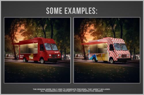 Food Truck Mockup