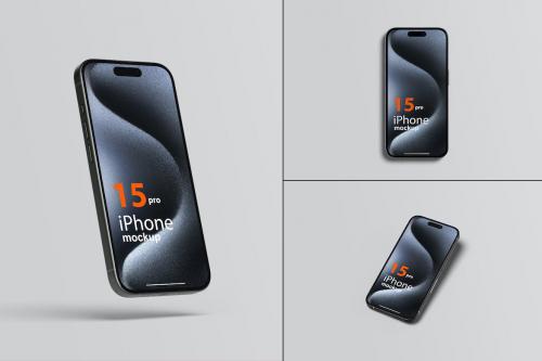 iPhone 15 Pro Mockup