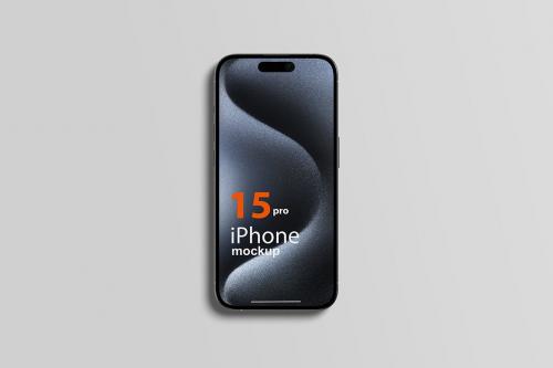 iPhone 15 Pro Mockup