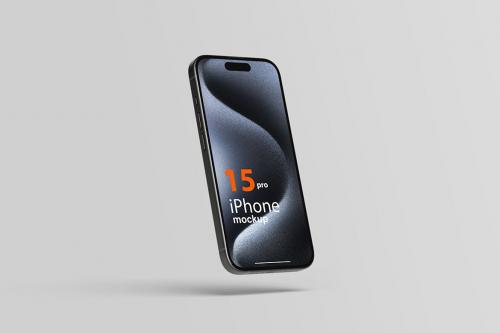 iPhone 15 Pro Mockup