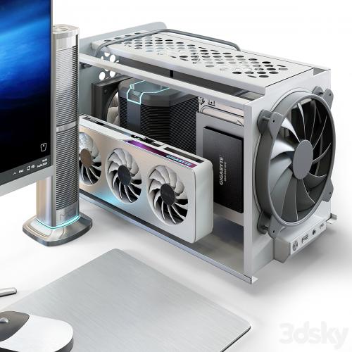 Computer in Jonsbo V8 case