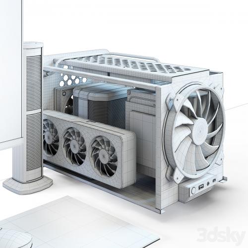 Computer in Jonsbo V8 case