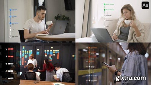 Videohive Vertical Step Progress Bars & Checklists 50006801