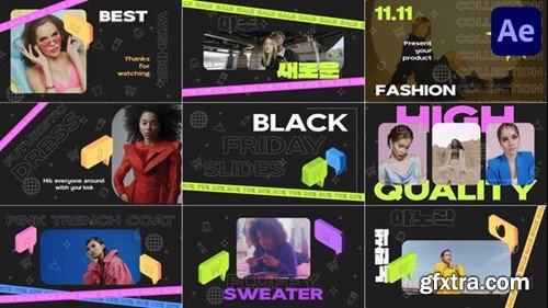 Videohive Black Friday Slides for After Effects 50027229