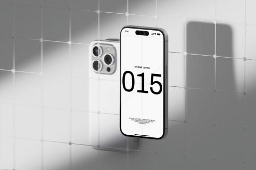 iPhone 15 Pro Mockup