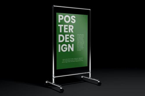 Poster Display Mockup