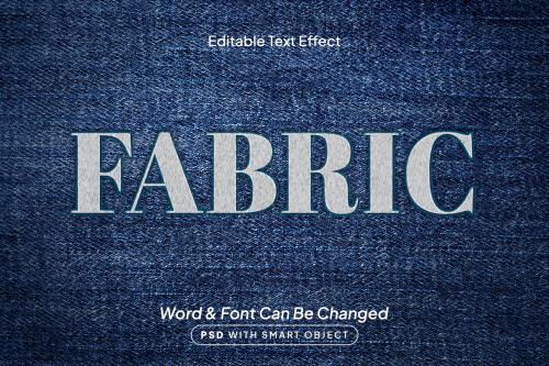 Fabric Text Effect