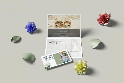 Wedding Invitation Mockup