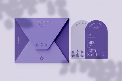 Invitation Card Mockup