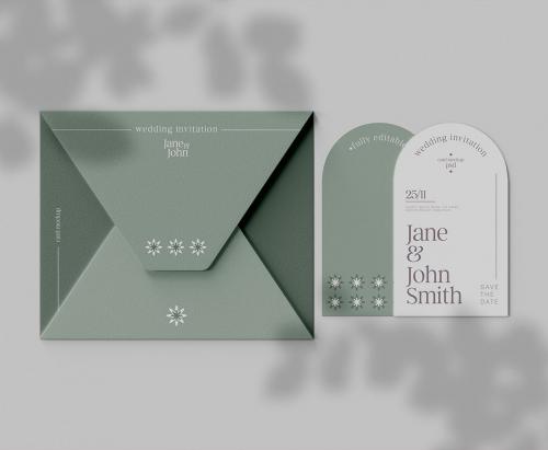 Invitation Card Mockup