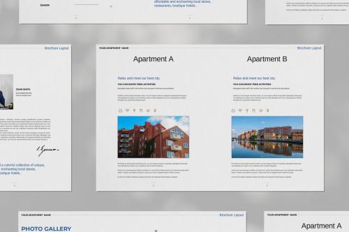 Apartments For Rent Brochure Layout