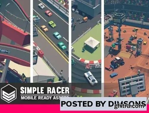 Simple Racer - Cartoon Assets v1.3