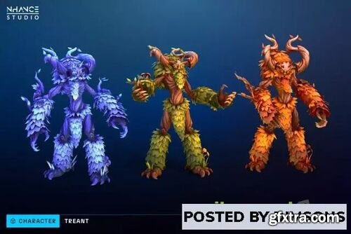 Stylized Fantasy Treant v1.0