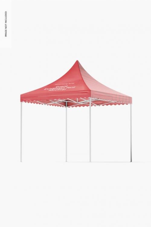 Event Exhibition Tent Mockup