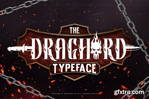 Draghord Typeface TGC3LAY