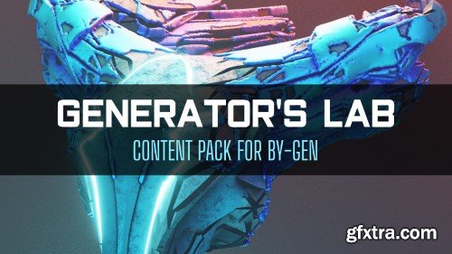 Blender 4 - BY-Gen 9.2 + Generators Lab