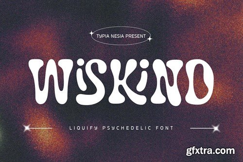 Wiskind - Liquify Psychedelic Font SUL9F4F