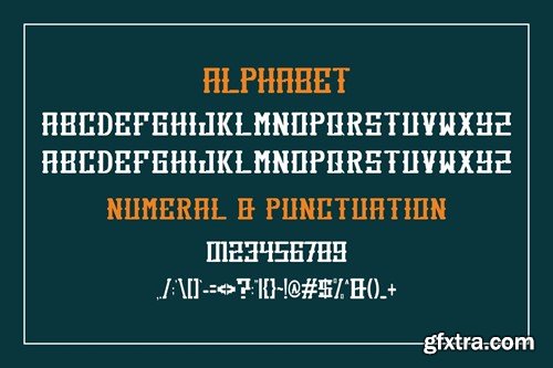 Bashoyi Modern Futuristic Decorative Font VBRHD3X