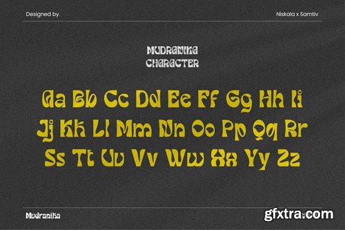 Mudranika - A Display Typeface Y35DQBW