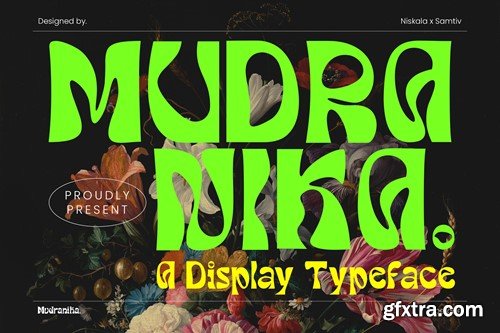 Mudranika - A Display Typeface Y35DQBW