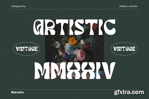 Mudranika - A Display Typeface Y35DQBW