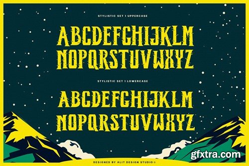 Morvien Typeface VF9F3JJ