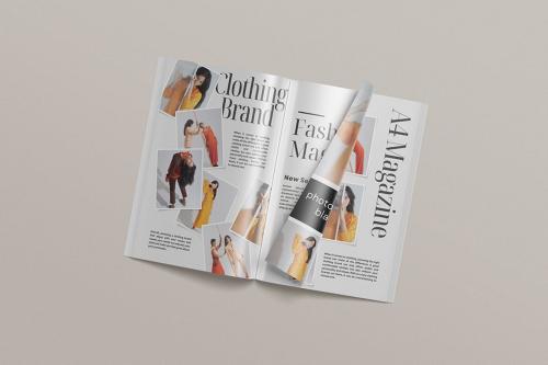 A4 Magazine Mockup